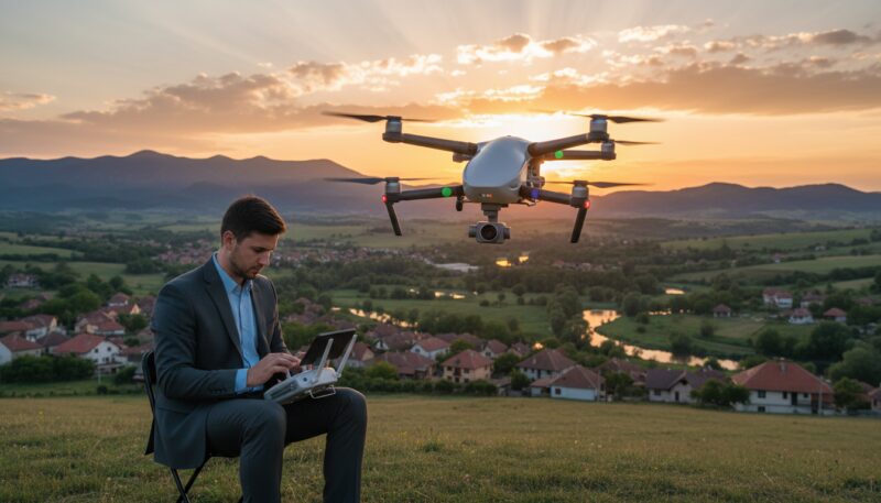 Bezbedno snimanje dronom u Srbiji Bezbedno snimanje dronom u Srbiji